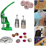 M Fabrics Multi Purpose Button Press Machine With 22 & 30 No Dyes